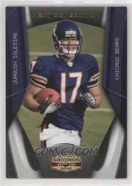 2009 Donruss Gridiron Gear - Next Generation - Gold #9 - Juaquin Iglesias /100