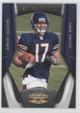 2009 Donruss Gridiron Gear - Next Generation - Gold #9 - Juaquin Iglesias /100