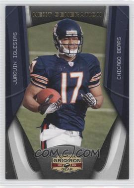 2009 Donruss Gridiron Gear - Next Generation - Gold #9 - Juaquin Iglesias /100