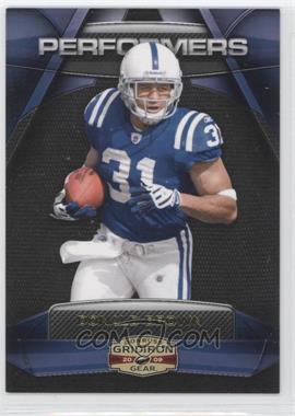 2009 Donruss Gridiron Gear - Performers - Gold #20 - Donald Brown /100