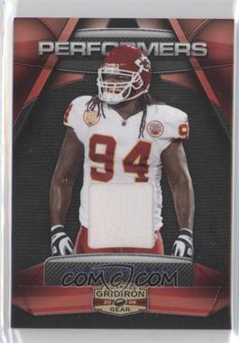 2009 Donruss Gridiron Gear - Performers - Jerseys Prime #22 - Tyson Jackson /50