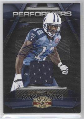 2009 Donruss Gridiron Gear - Performers - Jerseys Signatures #16 - Kenny Britt /5