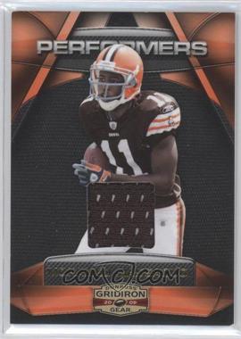 2009 Donruss Gridiron Gear - Performers - Jerseys #5 - Mohamed Massaquoi /250