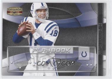 2009 Donruss Gridiron Gear - Playbook - Silver #17 - Peyton Manning /250