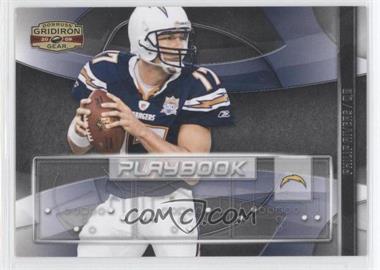 2009 Donruss Gridiron Gear - Playbook - Silver #3 - Philip Rivers /250