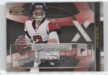 2009 Donruss Gridiron Gear - Playbook - X's Jerseys #13 - Matt Ryan /225