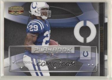 2009 Donruss Gridiron Gear - Playbook - X's Jerseys #4 - Joseph Addai /250