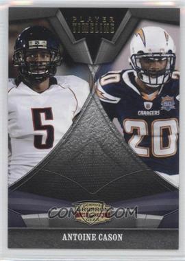 2009 Donruss Gridiron Gear - Player Timeline - Gold #3 - Antoine Cason /100