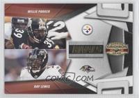 Willie Parker, Ray Lewis #/100