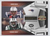 Randy Moss, Thomas Jones #/100