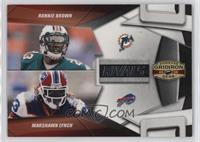 Ronnie Brown, Marshawn Lynch #/250