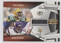 Greg Jennings, Adrian Peterson #/250