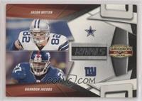 Jason Witten, Brandon Jacobs #/250