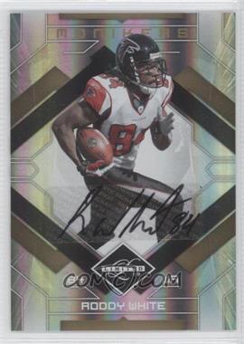 2009 Donruss Limited - [Base] - Gold Monikers #6 - Roddy White /7