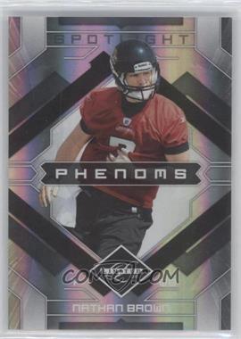 2009 Donruss Limited - [Base] - Silver Spotlight #188 - Phenoms - Nathan Brown /10