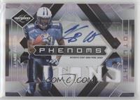 Phenoms Jersey Prime Autographs - Kenny Britt #/25