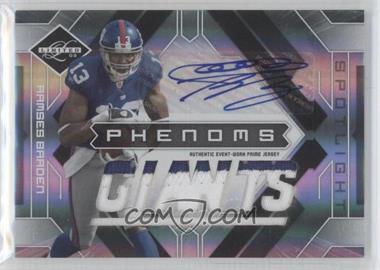 2009 Donruss Limited - [Base] - Silver Spotlight #221 - Phenoms Jersey Prime Autographs - Ramses Barden /25