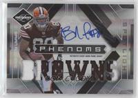 Phenoms Jersey Prime Autographs - Brian Robiskie #/25