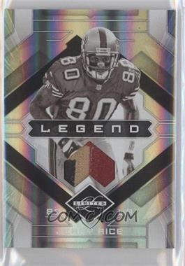 2009 Donruss Limited - [Base] - Threads Prime #124 - Legend - Jerry Rice /50