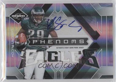 2009 Donruss Limited - [Base] #208 - Phenoms Jersey Prime Autographs - LeSean McCoy /149