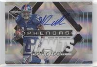 Phenoms Jersey Prime Autographs - Hakeem Nicks #/149