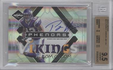 2009 Donruss Limited - [Base] #223 - Phenoms Jersey Prime Autographs - Percy Harvin /149 [BGS 9.5 GEM MINT]