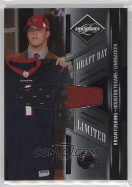 2009 Donruss Limited - Draft Day Limited Jerseys - Combos #2 - Brian Cushing /50