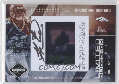 2009 Donruss Limited - Limited Slideshow #14 - Knowshon Moreno /50