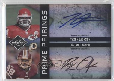 2009 Donruss Limited - Prime Pairings #26 - Tyson Jackson, Brian Orakpo /50