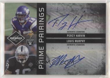 2009 Donruss Limited - Prime Pairings #29 - Louis Murphy, Percy Harvin /50