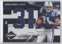 Donald Brown #/50