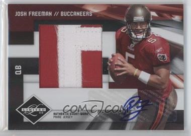 2009 Donruss Limited - Rookie Jumbo Jerseys - Prime Signatures #19 - Josh Freeman /25