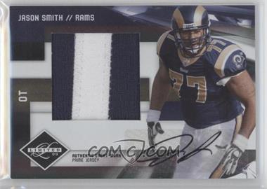 2009 Donruss Limited - Rookie Jumbo Jerseys - Prime Signatures #26 - Jason Smith /25