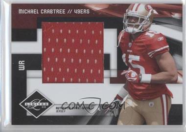 2009 Donruss Limited - Rookie Jumbo Jerseys #18 - Michael Crabtree /50