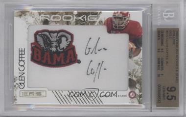 2009 Donruss Rookies & Stars - [Base] - Gold College Patch Signatures #222 - Rookie - Glen Coffee /10 [BGS 9.5 GEM MINT]