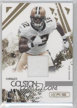 2009 Donruss Rookies & Stars - [Base] - Gold Materials #62 - Marques Colston