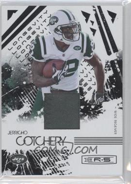 2009 Donruss Rookies & Stars - [Base] - Longevity Parallel Black Materials Prime #68 - Jerricho Cotchery /25