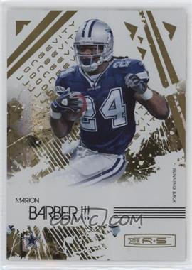 2009 Donruss Rookies & Stars - [Base] - Longevity Parallel Gold #27 - Marion Barber III /49