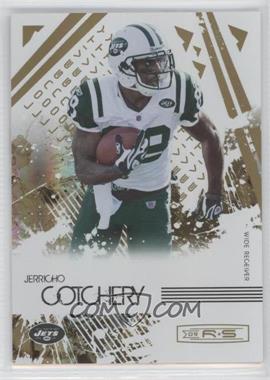 2009 Donruss Rookies & Stars - [Base] - Longevity Parallel Gold #68 - Jerricho Cotchery /49