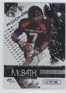 2009 Donruss Rookies & Stars - [Base] - Longevity Parallel Holofoil #140 - Rookie - Darcel McBath /99