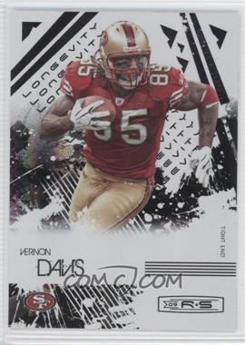 2009 Donruss Rookies & Stars - [Base] - Longevity Parallel Holofoil #85 - Vernon Davis /99