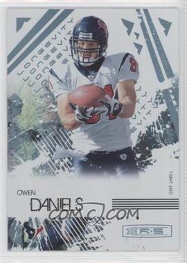 2009 Donruss Rookies & Stars - [Base] - Longevity Parallel Platinum #40 - Owen Daniels /25