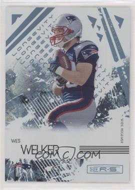 2009 Donruss Rookies & Stars - [Base] - Longevity Parallel Platinum #60 - Wes Welker /25