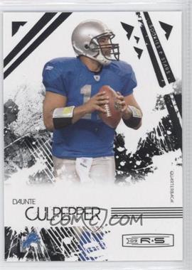 2009 Donruss Rookies & Stars - [Base] #33 - Daunte Culpepper