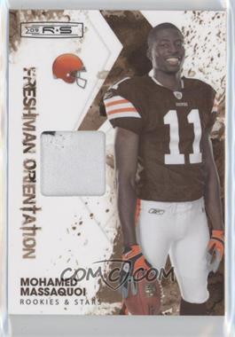 2009 Donruss Rookies & Stars - Freshman Orientation Materials - Prime #20 - Mohamed Massaquoi /50