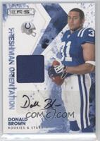 Donald Brown #/100