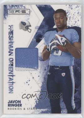 2009 Donruss Rookies & Stars - Freshman Orientation Materials #13 - Javon Ringer /299