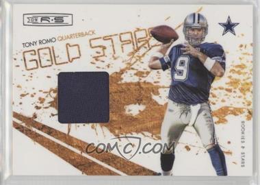 2009 Donruss Rookies & Stars - Gold Stars - Materials Missing Serial Number #5 - Tony Romo