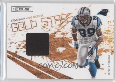 2009 Donruss Rookies & Stars - Gold Stars - Materials #17 - Steve Smith /299