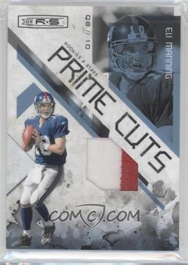 2009 Donruss Rookies & Stars - Prime Cuts Materials #8 - Eli Manning /50